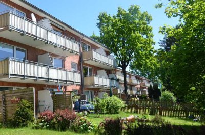 Sanierte 1- Zimmer Wohnung in Henstedt-Ulzburg (Rehn) mit Südbalkon