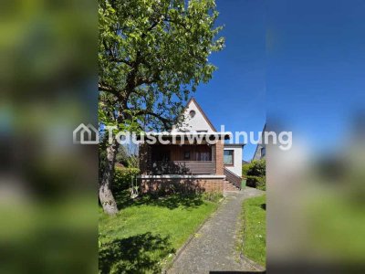 Tauschwohnung: Haus in HH-Sasel 6 Zimmer, 140 m². 800qm Garten.