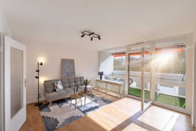 Neu renovierte 2 Zi-Whg m. Balkon voll möbliert mit Schwimmbad