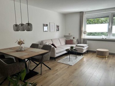 Sanierte 3-Raum-EG-Wohnung mit Balkon und Einbauküche in Braunschweig
