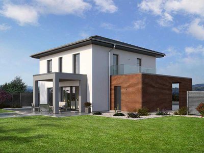 Stadthaus mit Carport: Stilvolles Wohnen und individuelle Gestaltung