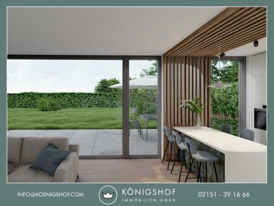 Letzte Chance in Krefeld-Verberg:
Exklusive Neubau-Gartenwohnung - Fertigstellung in Kürze
