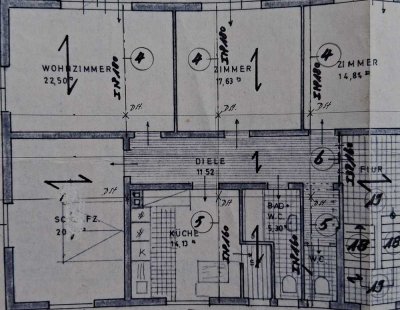 Schöne 4-Zimmer-Wohnung mit Einbauküche in Moos