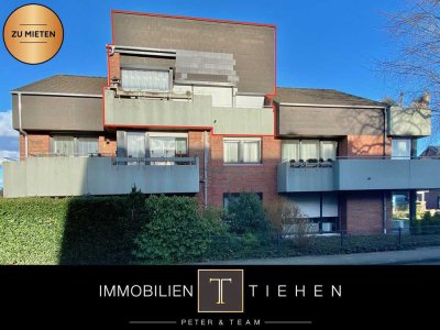 Dachgeschosswohnung mit 2 Zimmern, Küche, Bad und Balkon in der Meppener Neustadt zu mieten!