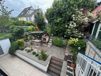 große Maisonettewhg. mit 2 Terrassen + Garten in Altrip