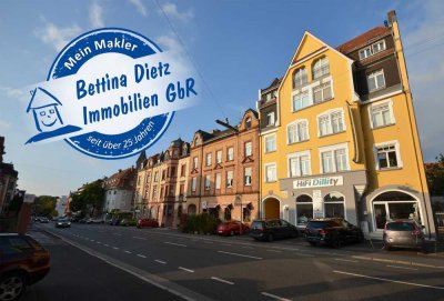 DIETZ: Voll-möbliertes 1-Zimmer-Dachgeschosswohnung im 5. Oberrgeschoss - OHNE AUFZUG!