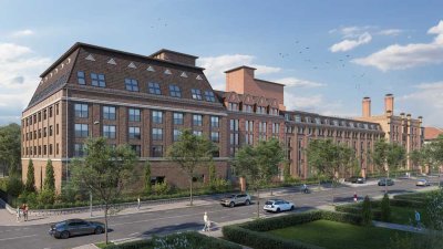 Großzügige 3 Zimmer Wohnung im Industriedenkmal mit EBK und Parkett