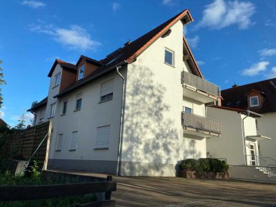 Gepflegte 3-Raum-Dachgeschosswohnung mit 2x Balkon in Mommenheim