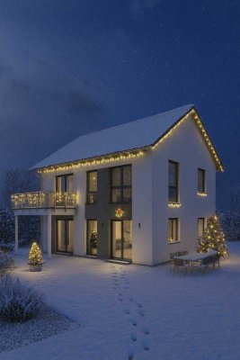 MODERNES WOHNHAUS MIT ELEGANTEM WALMDACH