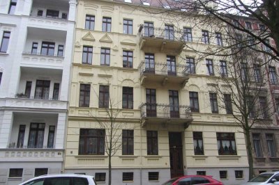 Charmante 3-Zimmer Wohnung im Hochparterre mit Balkon, nette Hausgemeinschaft in Görlitz-Südstadt
