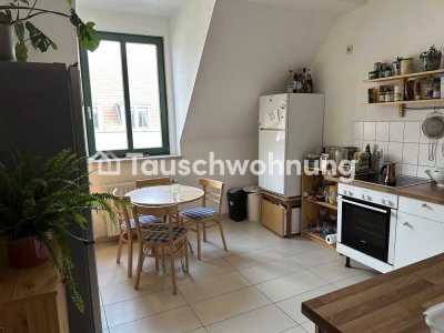Tauschwohnung: Helle 1-Zimmer-Wohnung in Leipzig, Süd zum Tausch