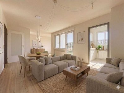 Appartement mit Terrasse, Garten und Tiefgaragenstellplatz