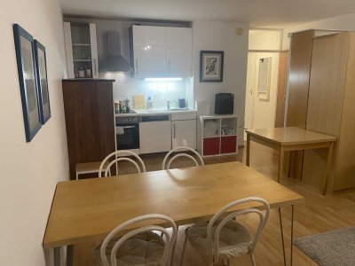 Nähe KIT Nord - Helles möbliertes Studio in Stutensee