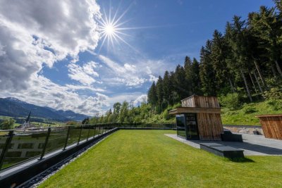 Luxuriöse Mehrgenerationenresidenz mit spektakulärem Blick in den Kitzbüheler Alpen