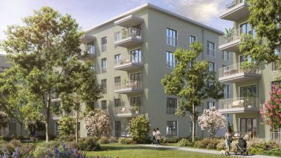 BALKON ZUM PARK: Raumwunder auf 66 m² – barrierefrei!