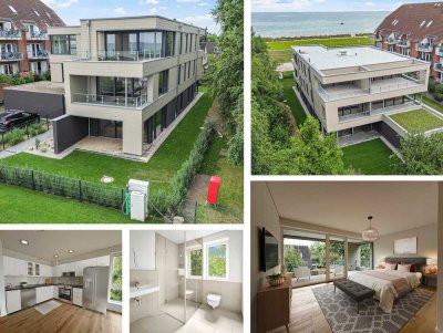 WOHNTRAUM mit Ostseeblick –
Exkl. 3-Zimmerwhg. in 1. Reihe mit zwei Balkonen am Schönberger Strand.
