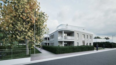 HUNTEPANORAMA in KFW-40 QNG - Neubau mit Stil! 2-Zimmer-Erdgeschosswohnung im Grünen!
