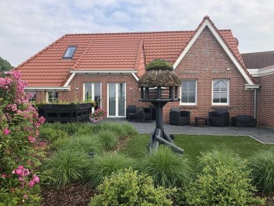 Neuwertiges Einfamilienhaus im Landhausstil Bj. 2020 mit moderner Ausstattung in Moormerland