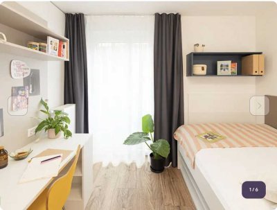 Moderne, voll möblierte Studio Wohnung in Hamburg-Wandsbek