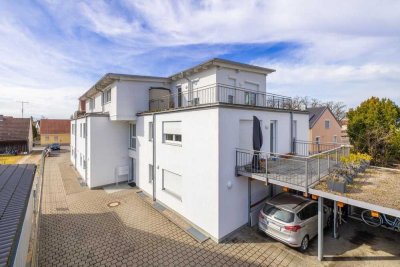 Stilvolle, neuwertige 4-Zimmer-Penthouse-Wohnung mit gehobener Innenausstattung in Aichach