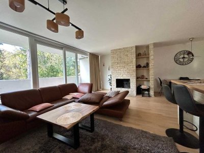 Sonnige 3-Zimmer-Terrassenwohnung mit 78 m² Wfl. am Unterbacher See z.verm. Top Zustand, sofort frei