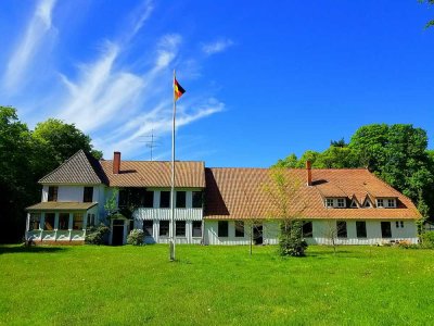 Wohnen im historischen Gutshaus auf Rittergut Wiedenhausen.