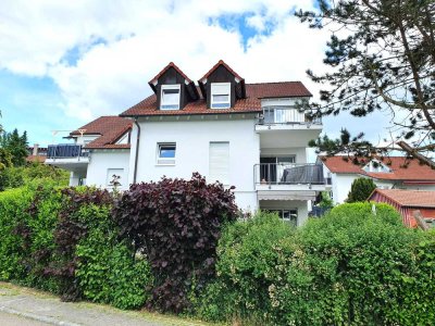 Herrliche Maisonette-Wohnung mit Einbauküche und Süd-West-Balkon