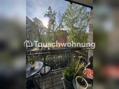 Tauschwohnung: 2-Raum Altbau-Wohnung in Leipzig Südvorstadt mit Wohnküche