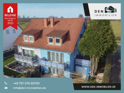 Familienhaus in Schöllbronn – ruhige Feldlage, großer Garten & 5 Zimmer auf ca. 151m² Wohnfläche