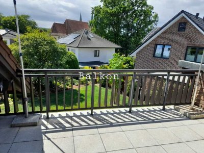 Freundliche und gepflegte 3-Raum-Maisonette-Wohnung mit geh. Innenausstattung mit Balkon und EBK