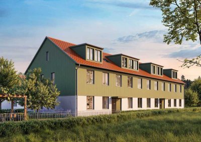 "Sonnenhof" - Wohnen mit Stil: 2-Raum-Neubau-Wohnung in Holzhausen –  Perfekt für Singles und Paare!