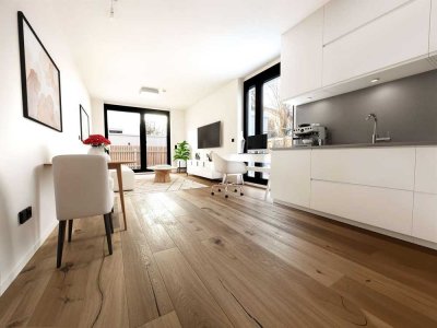 Sonniges Apartment mit Fensterbad und Süd-Westterrasse