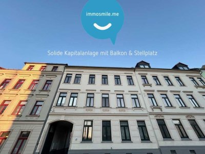 Jetzt kaufen • Eigentumswohnung • Zwickau • langfristig vermietet • Balkon • 2 Zimmer • Stellplatz