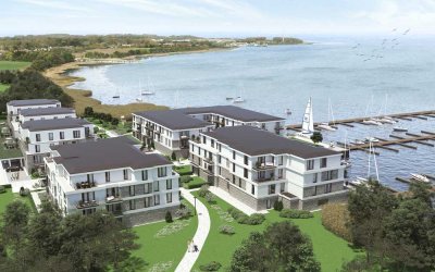 Exklusives Ferienappartement mit direkter Wasserlage in Stralsund