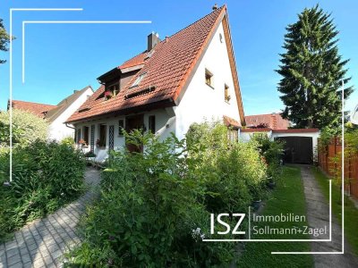 FREISTEHENDES EFH MIT GARAGE UND TRAUMGRUNDSTÜCK  - NÜRNBERG – FALKENHEIMSIEDLUNG