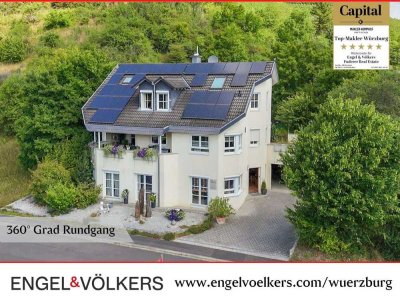 Sie suchen das Besondere? Anspruchsvolles Einfamilienhaus am Fuße der Weinberge