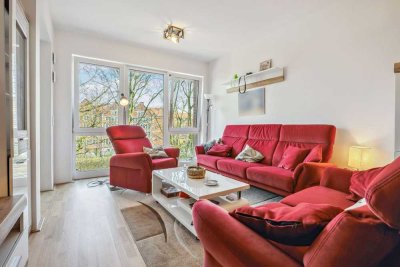 Neustadt / Moderne 2-Zimmer-Wohnung mit Blick auf die kleine Weser