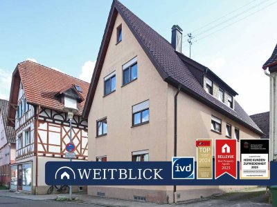 WEITBLICK: Dachgeschosswohnung mit Ausbaupotential!