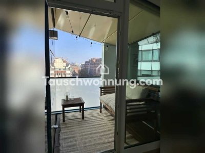 Tauschwohnung: 2 Zimmer Wohnung HH Neustadt mit Balkon