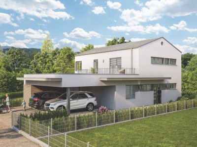 Kaiserallee Grafenstein - Vier Einfamilienhäuser mit Gartenidylle.