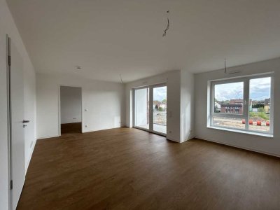 Neubau-Erstbezug: Stilvolle 2-Zimmer-Wohnung mit offenem, hellen Wohnbereich