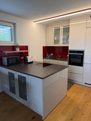 Moderne Maisonette-Gartenwohnung direkt an der Glan – 4 Zimmer, 2 TG-Plätze