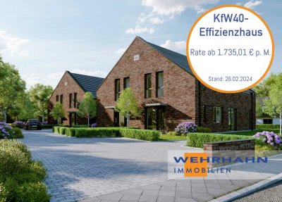 KfW40: Hochwertige und moderne Neubau-Doppelhaushälfte mit zwei Stellplätzen in Wiemerskamp