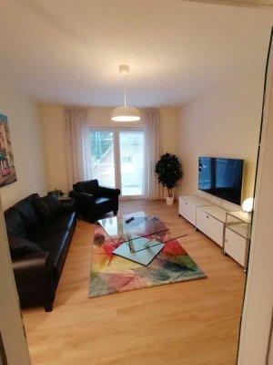 möblierte Wohnung mit Balkon Nähe Krupunder See