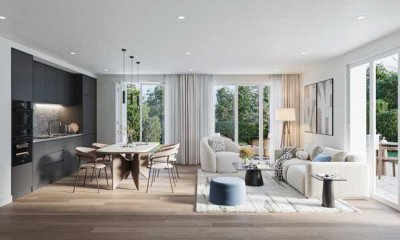 NEUBAU: 4,5-Zimmer-Wohnung mit großem Garten & Terrasse