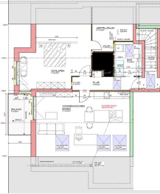 Exklusive 2-Zimmer-Dachgeschosswohnung mit Balkon und gehobener Ausstattung in Dietmannsried