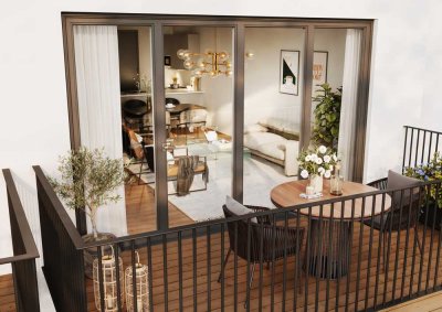 Weißensee: Langhansstr: ERSTBEZUG im NEUBAU ab Anfang 2026: 5-6-Zi-Whg, 2 Bäder + 2 Balkone