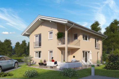 Einfamilienhaus am Ortsrand mit Bergblick, KfW 55 zu vermieten