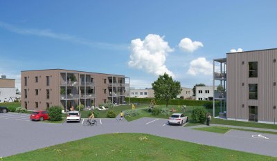 Neubau: geförderte 2-Raum Mietwohnung in Haag/Hausruck Top 210