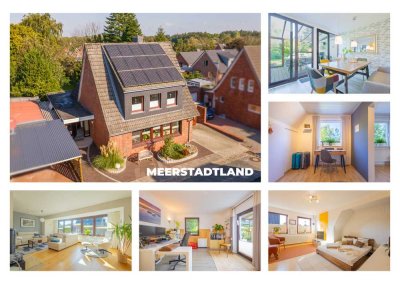 Großzügig und ruhig wohnen in der Stadt am Meer: Modernisiertes Haus mit Gartenidylle in Husum